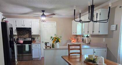 Come relax in our lovely home within walking distance to the Masters.