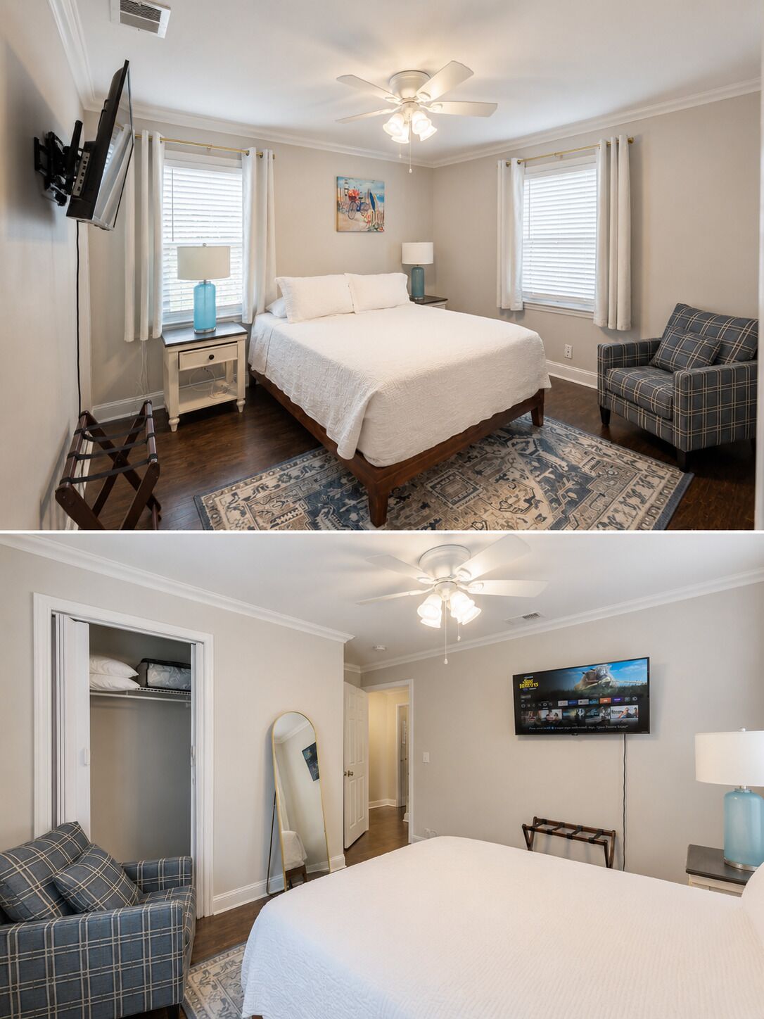 3 bedrooms, iron/ironing board, WiFi (free), bed sheets