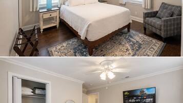 3 bedrooms, iron/ironing board, WiFi (free), bed sheets