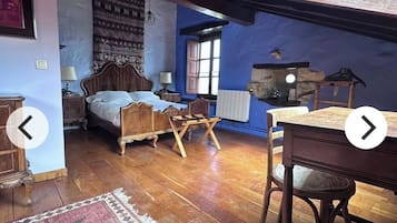 1 bedroom, individually decorated, individually furnished, desk