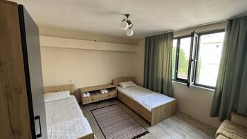 Premium bedding, individually decorated, individually furnished, desk