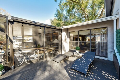 Stunning Home w/ Heated Saltwater Pool & Pond View + 12 Guests + Great Location