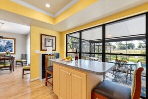 This culinary sanctuary boasts a harmonious blend of style and functionality. - Stunning Home w/ Heated Saltwater Pool & Pond View + 12 Guests + Great Location (Temple Terrace)