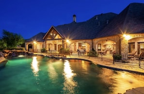Outdoor pool - Deep in the Heart of Texas there is a pearl, The Pearl Ranch!
 (Venus)