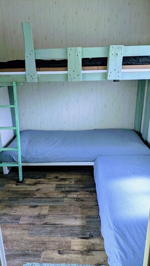 1 soverom og sengetøy