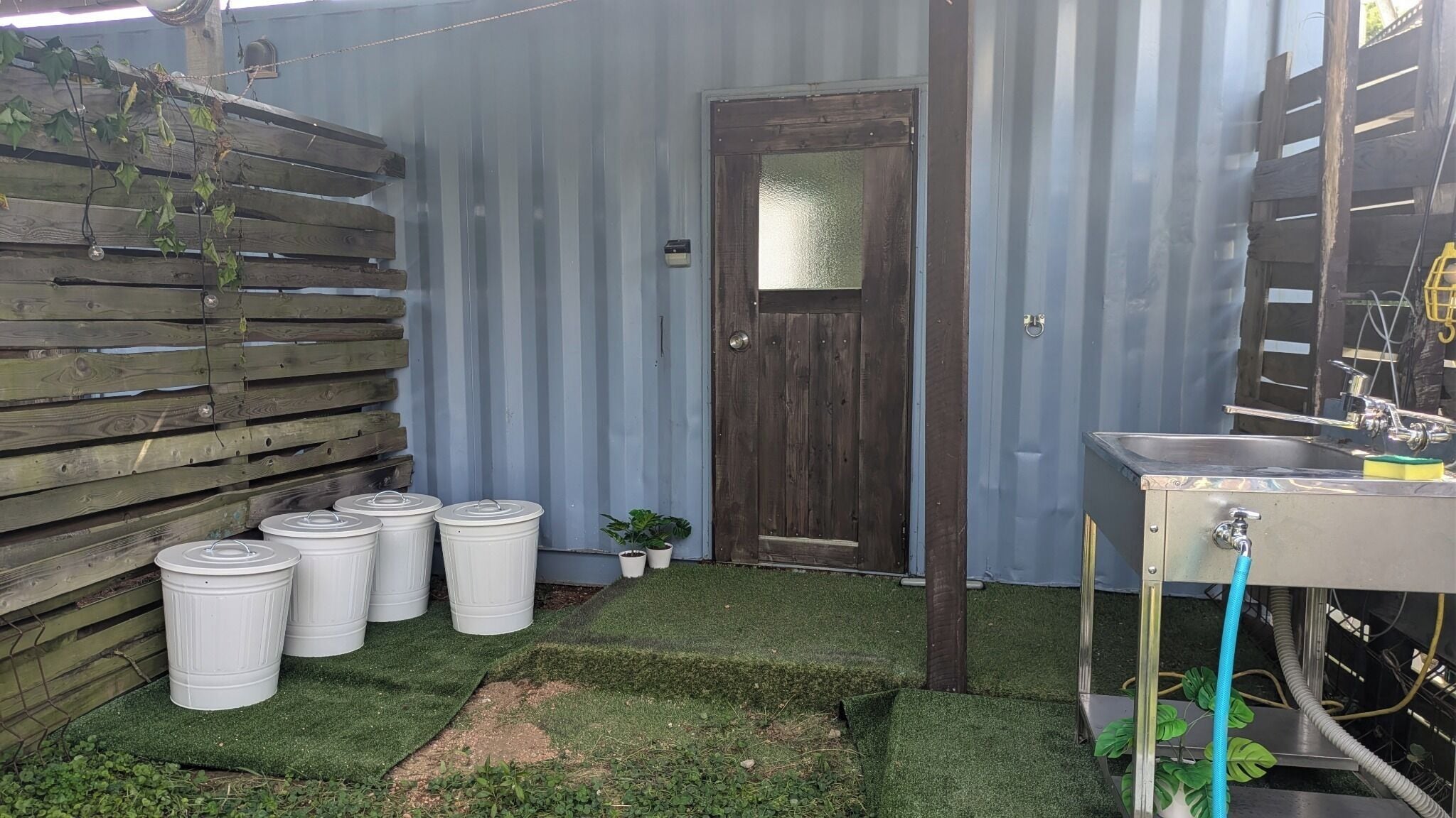 Enceinte de l’hébergement