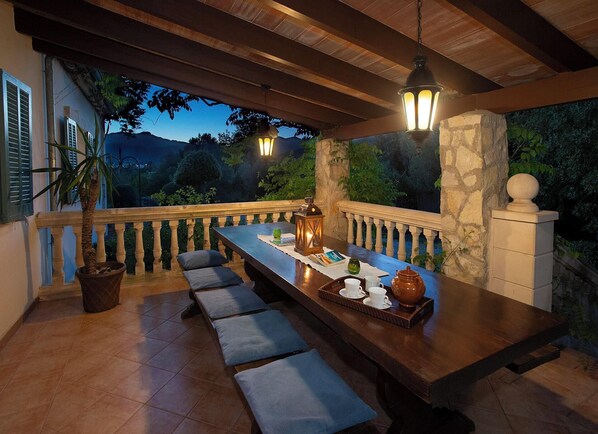 Opções para refeição ao ar livre