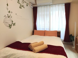 1 bedroom, iron/ironing board, free WiFi, bed sheets