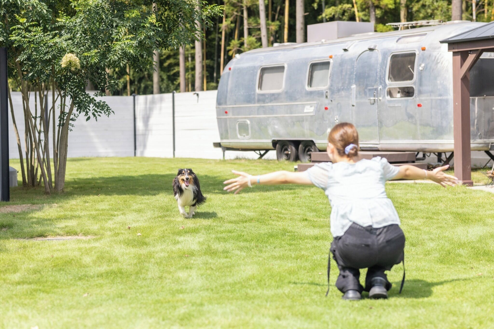 Enceinte de l’hébergement