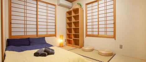 2 chambres, bureau, Wi-Fi gratuit, draps fournis