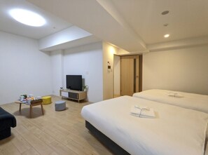 1 habitación, escritorio, wifi gratis y ropa de cama 