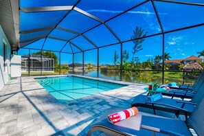 Piscine chauffée