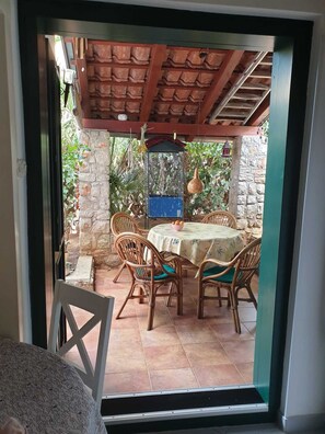 Dining - Cozy apartment for 4 person near the sea, for families (Mali Lošinj)