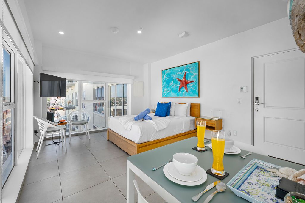 1 bedroom, travel crib, WiFi, bed sheets