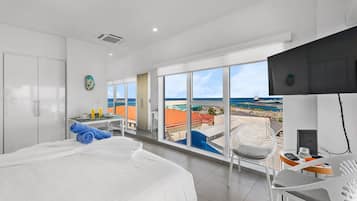 1 bedroom, travel crib, WiFi, bed sheets