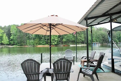 Secluded Lake House w/Game Room, Dock, Kayaks, Paddleboards, Porches, Firepits