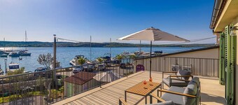 Villa BEACHFRONT with heated pool
