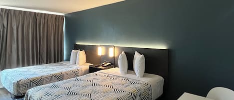 Wi-Fi de cortesia, roupa de cama