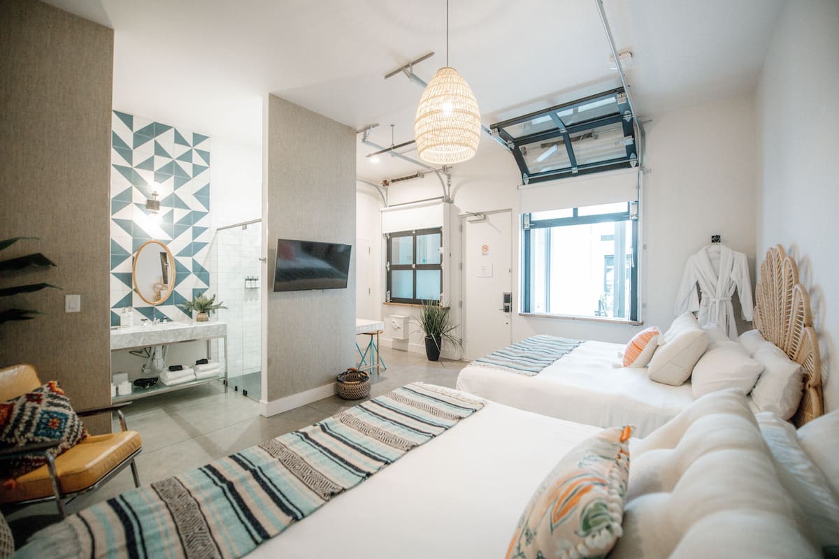 Premium Room, Multiple Beds | 1 bedroom, premium bedding, in-room safe, individually decorated