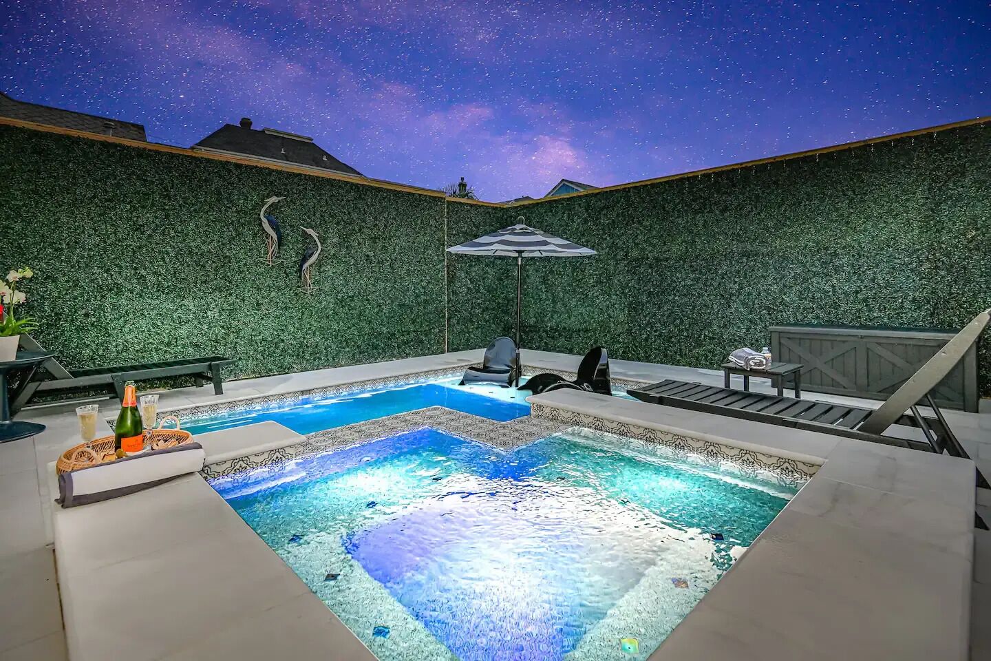 Außenpool, beheizter Pool