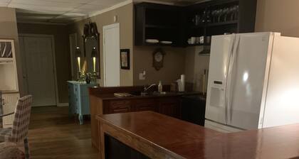 Aunt Minnie's Peabody Flat near Mountain View's Historic Courthouse Square