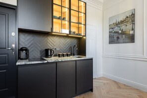 Apartament 3 osobowy | Betten mit Memory-Foam-Matratzen, individuell dekoriert