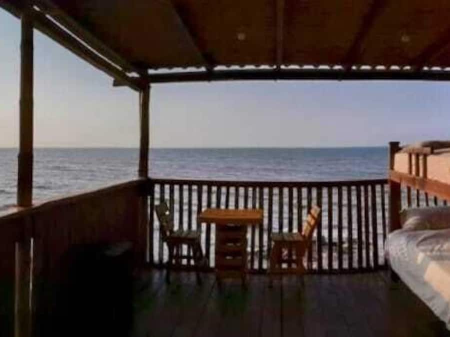 Panoramic Shared Dormitory, Mixed Dorm, Ocean View, Sea Facing | Hypo-allergenic bedding, desk, laptop workspace, bed sheets