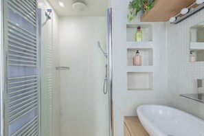 Shower, hair dryer, bidet