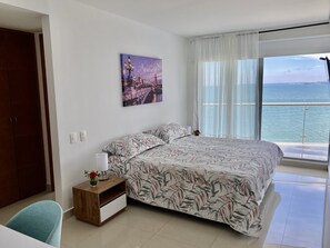 2 bedrooms, desk, iron/ironing board, free WiFi - Mágico Apartamento Frente al mar con Piscina (Cartagena de Indias)