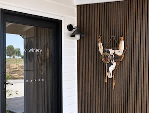 The Winery Door Sign