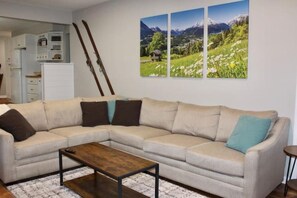 Smart-tv en een open haard