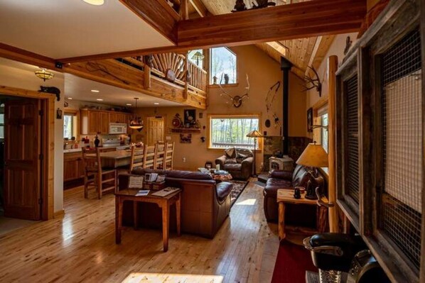 Smart TV, fireplace, DVD player, books - Beautiful, Cozy and Quiet Home Nestled in an Aspen Grove (Jefferson)