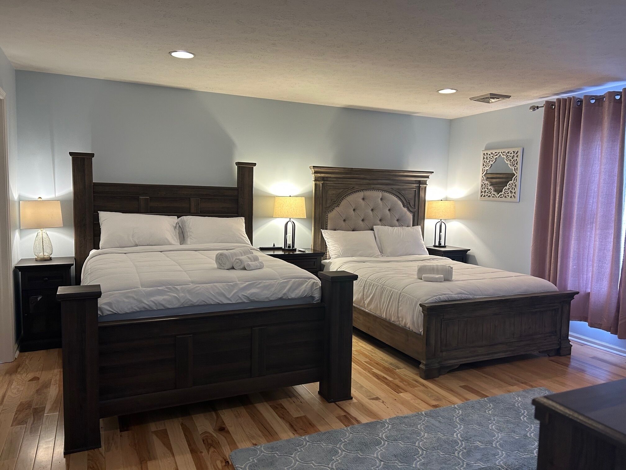 4 bedrooms, iron/ironing board, travel cot, free WiFi