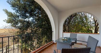 Maison de vacances 'Villa Due Archi' avec vue sur la mer, terrasse privée et jardin privé