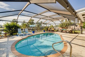 Una piscina climatizada