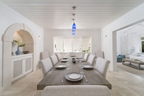 Dining - Stunning New Villa 2 Mins to Beach - Coral House (Gibbes)