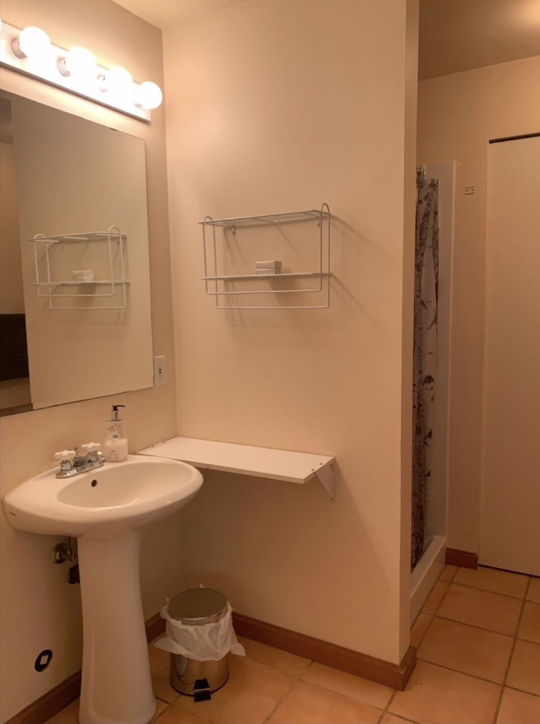 Shower, eco-friendly toiletries, hair dryer, towels