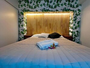 1 chambre, fer et planche à repasser, Wi-Fi, draps fournis