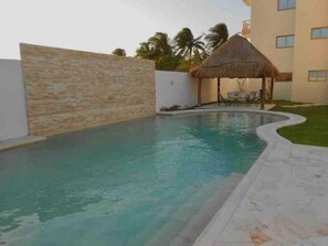 Pool - Departamento mar y Arena (Chicxulub)