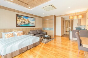 Studio, Mountain View | Free minibar, desk, free WiFi, bed sheets - Hillside Residence Khaoyai (Pak Chong)