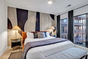 4 bedrooms, iron/ironing board, travel cot, WiFi