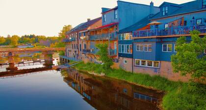 Heart of downtown w/ private backyard. Walk to Elora Mill!