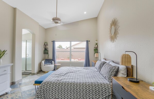 4 bedrooms, iron/ironing board, travel cot, free WiFi