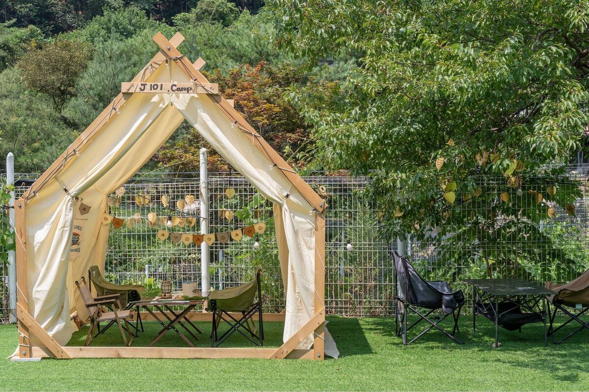 Basic-Zimmer, 1 Schlafzimmer (J101Stay(Camping Zone/BBQ)) | AuĂenbereich