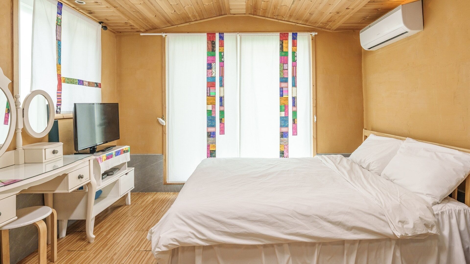 Habitación básica, 1 habitación (J101 (BBQ&PET)) | 1 dormitorio y wifi gratis