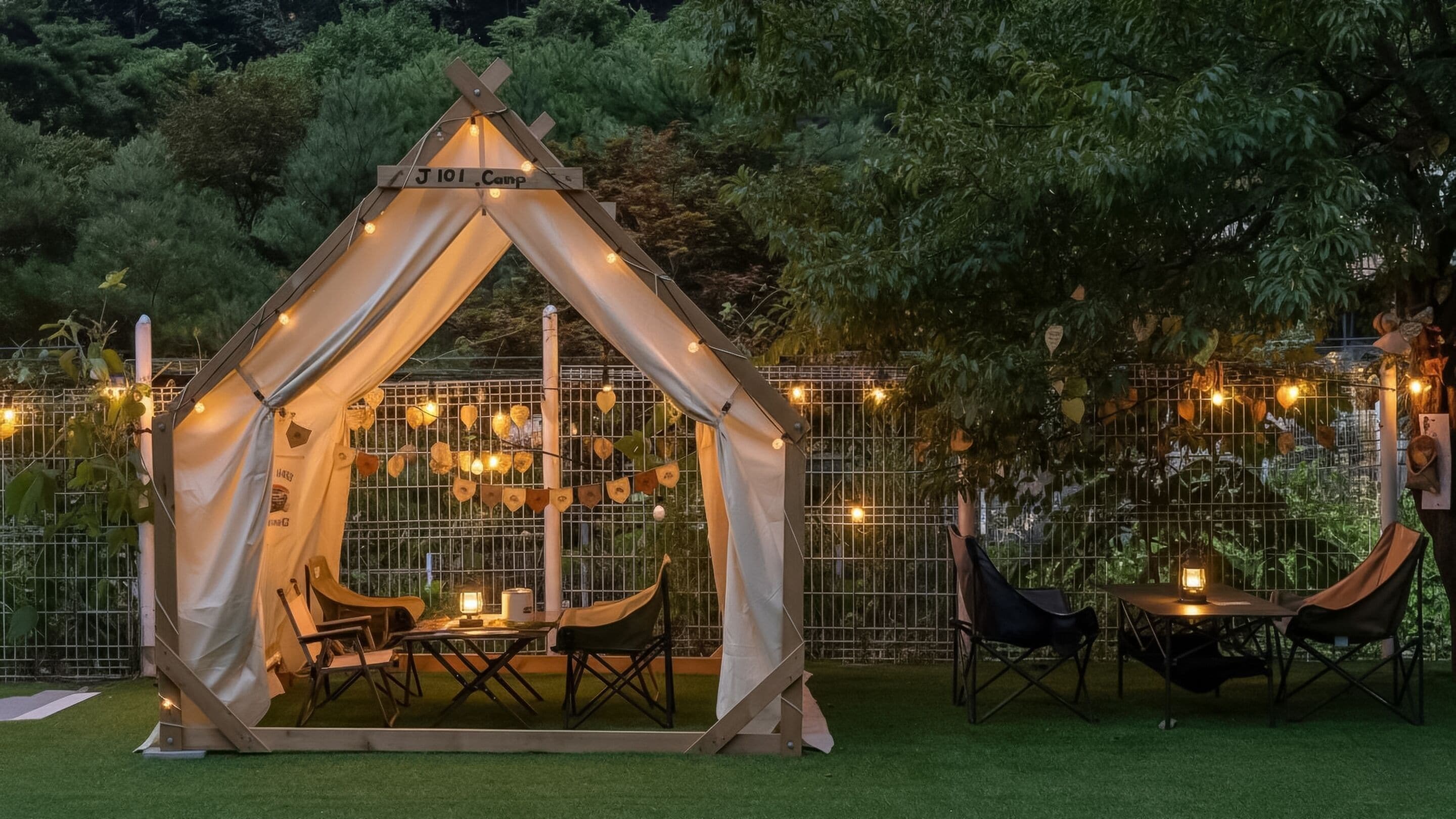 Basic-Zimmer, 1 Schlafzimmer (J101Stay(Camping Zone/BBQ)) | 1 Schlafzimmer, kostenloses WLAN