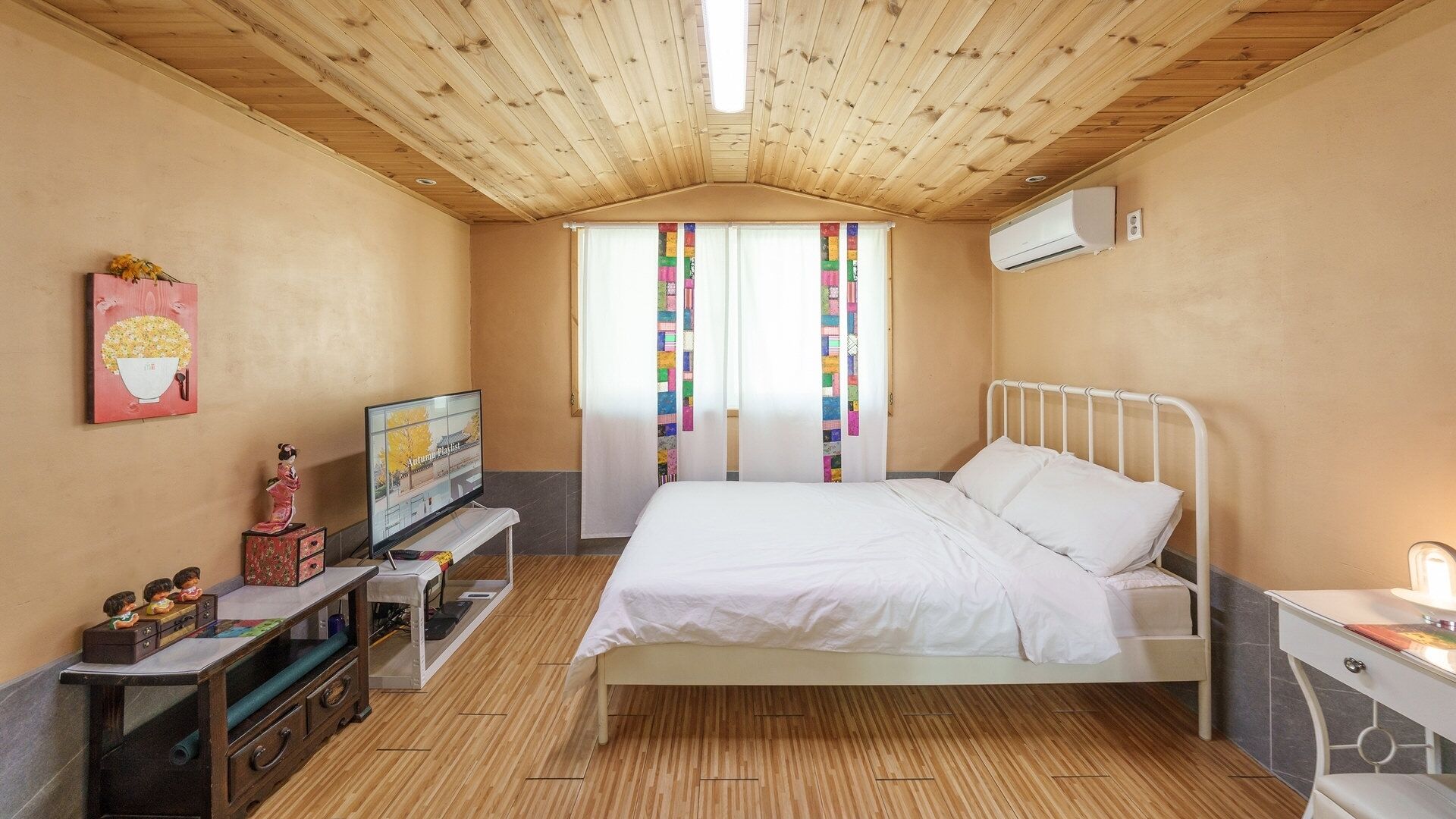 Habitación básica, 1 habitación (J102 (BBQ&PET)) | 1 dormitorio y wifi gratis
