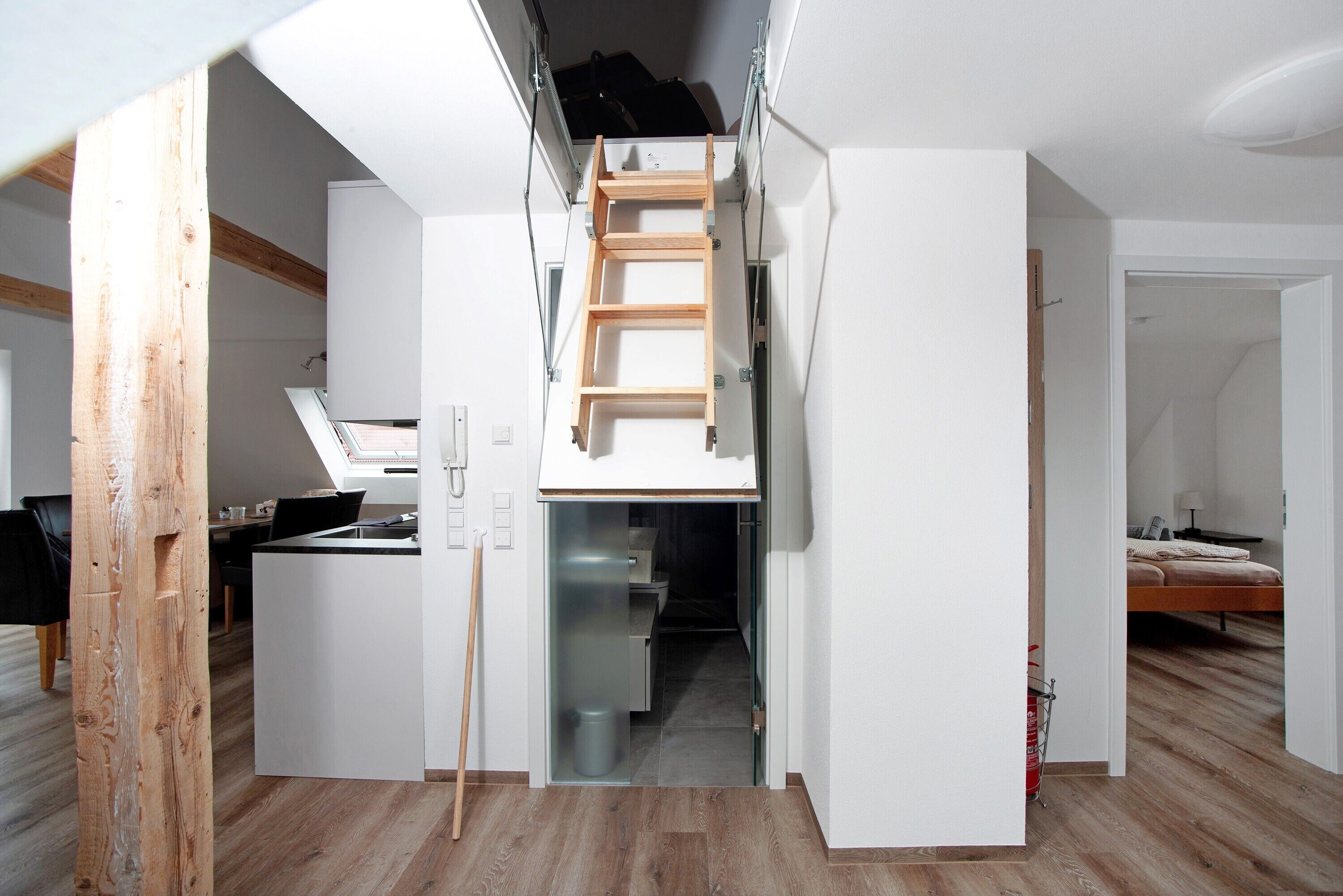 2 Schlafzimmer, Schreibtisch, Bügeleisen/Bügelbrett, kostenloses WLAN