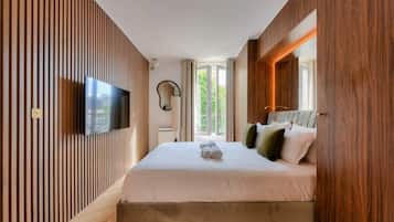 1 chambre, fer et planche à repasser, Wi-Fi, draps fournis