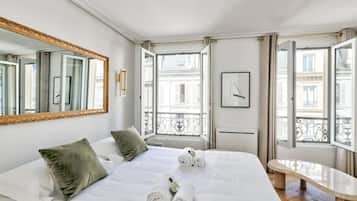 1 chambre, fer et planche à repasser, Wi-Fi, draps fournis